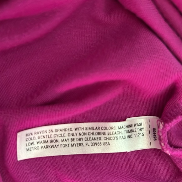 Long Bra Dress/Night Gown by SOMA Size L Made of Rayon & Spandex Washable Lovely - Picture 9 of 10